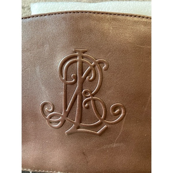 Ralph Lauren Madison burnished riding boot Black brown buckle NWT size 9 Women’s - Picture 2 of 6